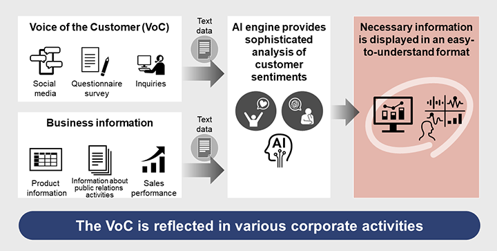 Collecting and analyzing the Voice of the Customer (VoC) from social