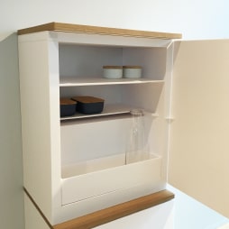Mock-up for studying storage capacity