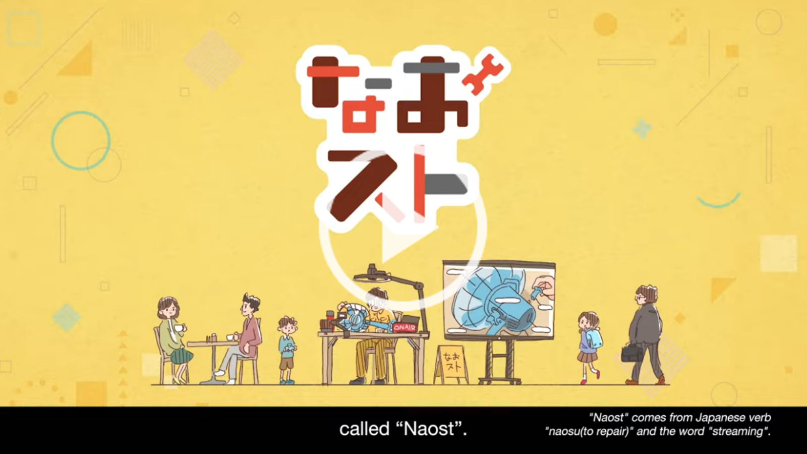 Naost Turning repairs into entertainment. Repair streaming platform