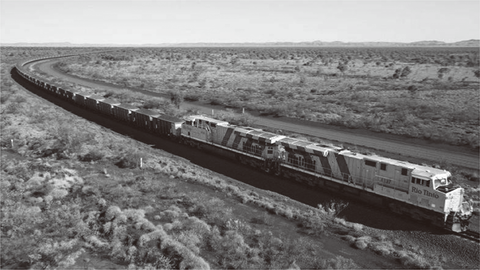 Fig. 1— Heavy Haul Iron Ore Train