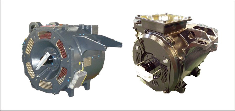 ［03］Main motors for Europe (left) and India (right)