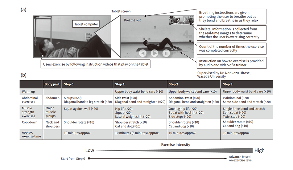 Figure 2 — Exercise Support and Assessment